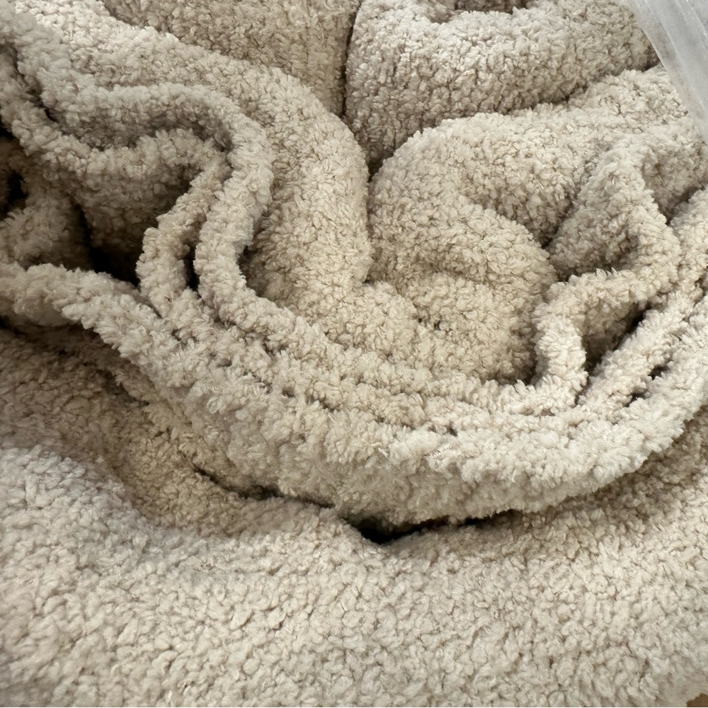 SUNDAY CITIZEN Snug Bed King Cozy Cream Blanket - Picture 5 of 7